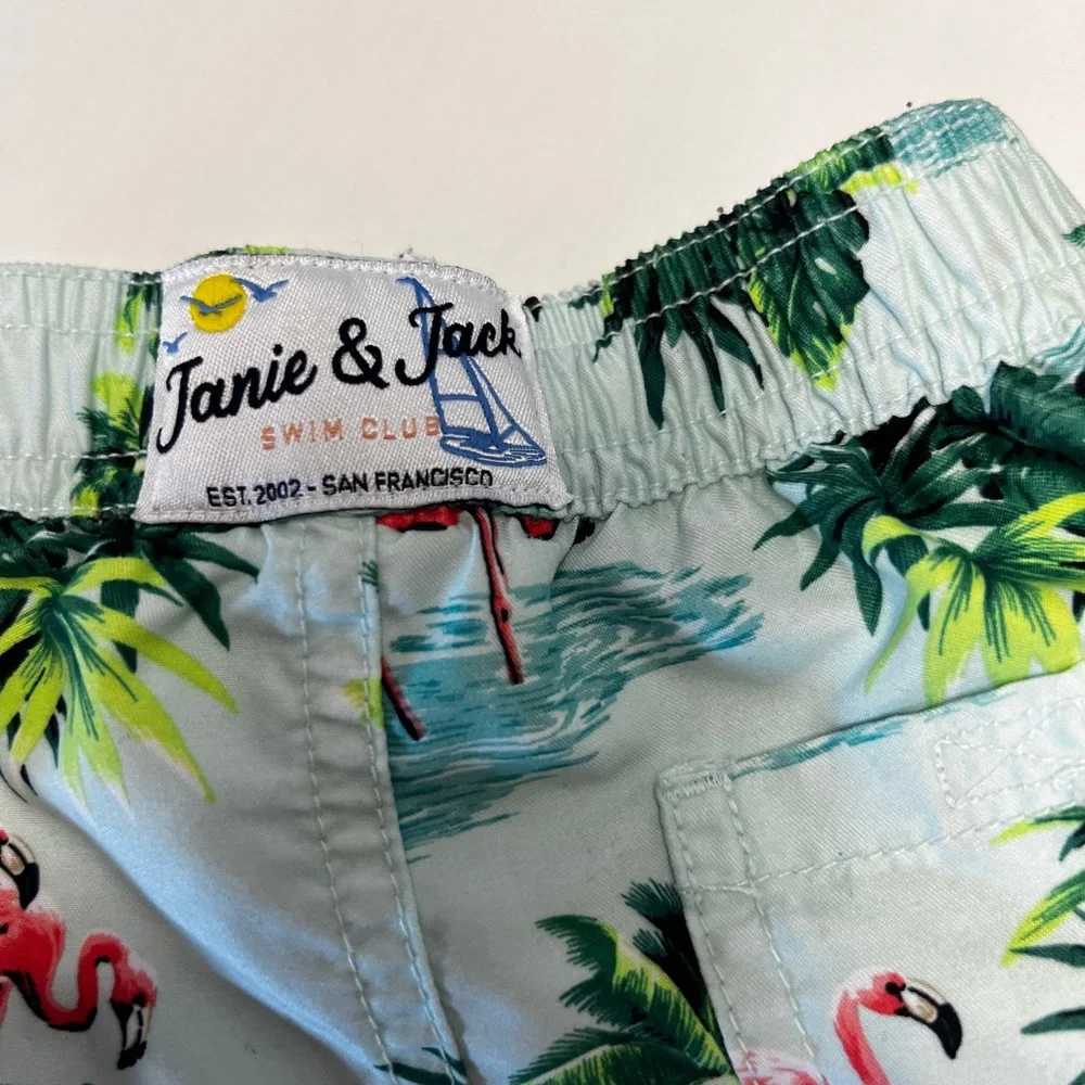 Janie and Jack swim trunks‎